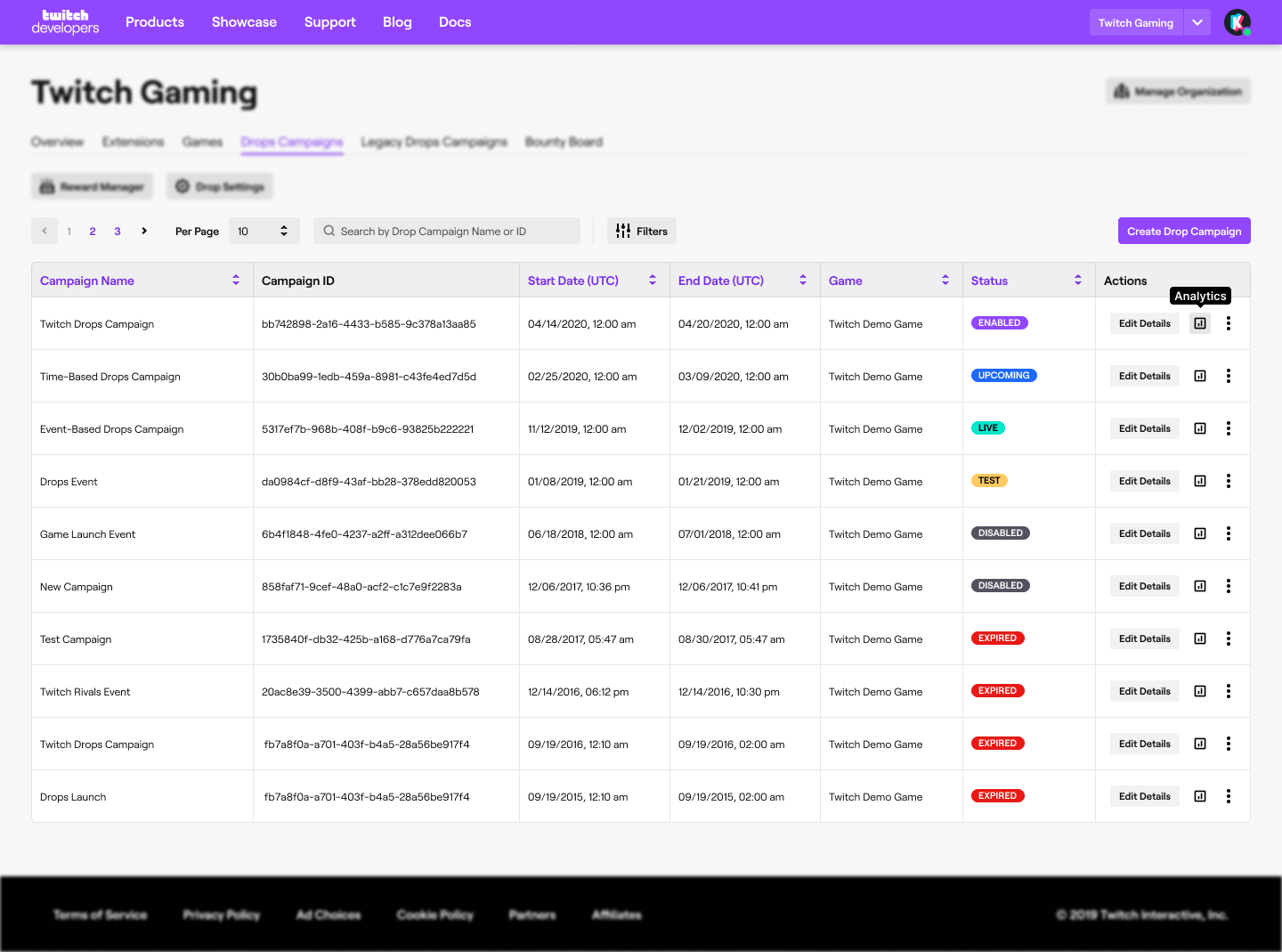 Insights Analytics Twitch Developers Insights Analytics Twitch Developers